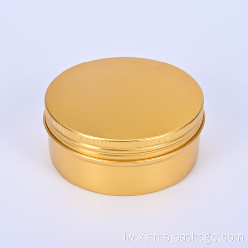 אחסון מתכת ריק 200 גרם עם מכסים